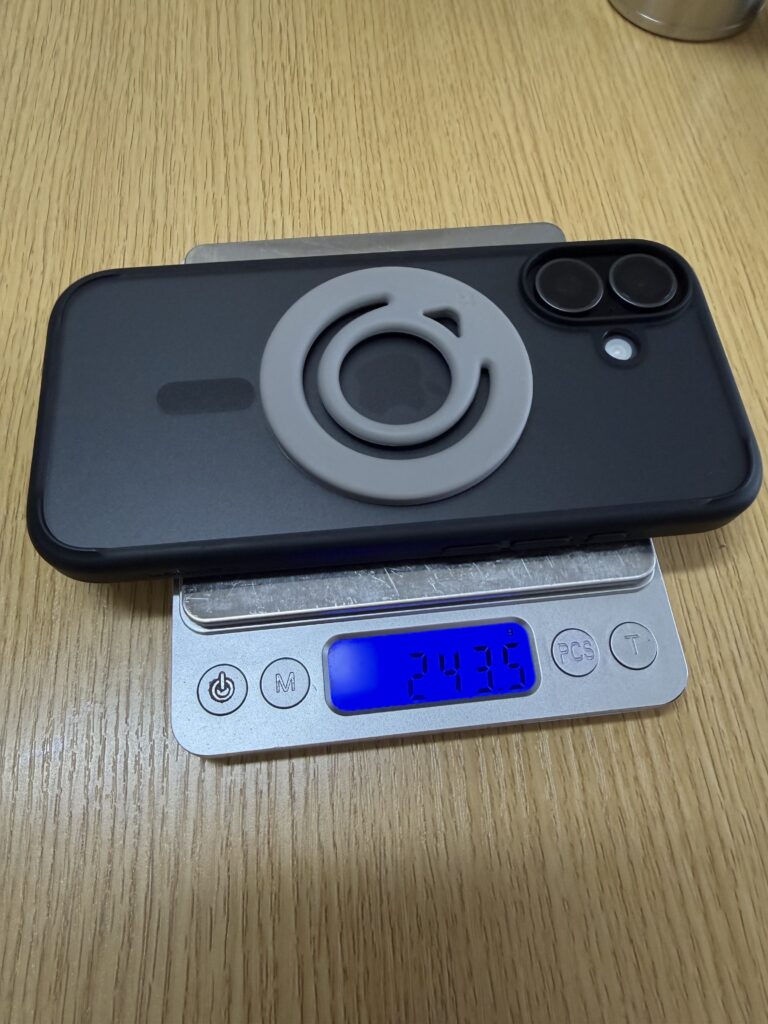 iPhone 17 ケース・バンカーリング付き