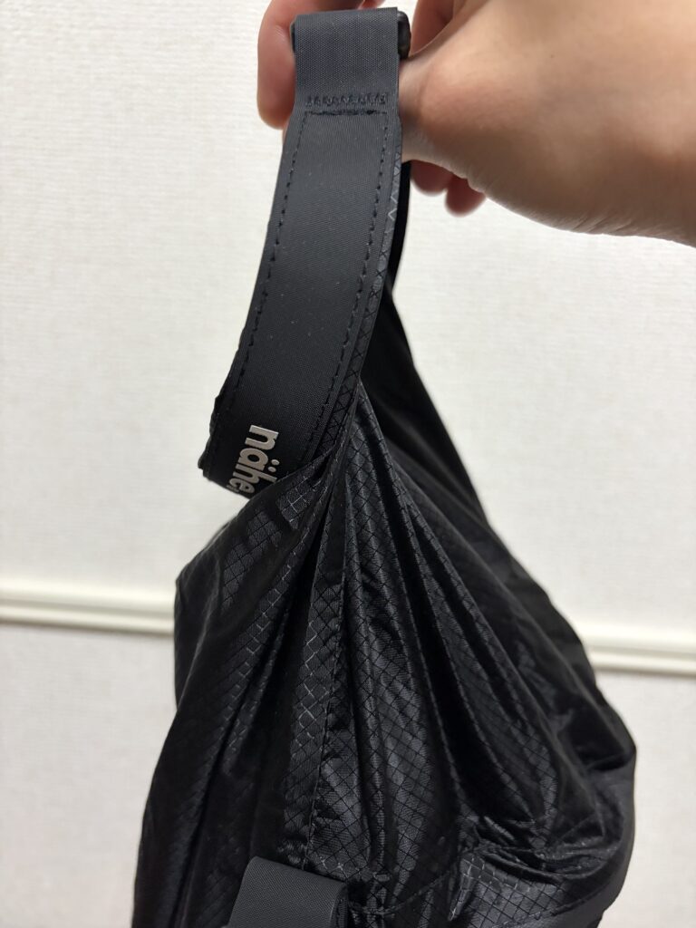 nahe ドライバッグ　横からの画像