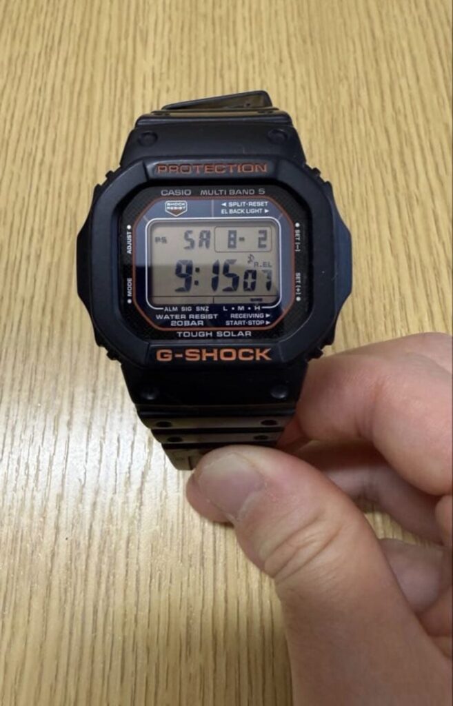 以前使用していたG-SHOCK